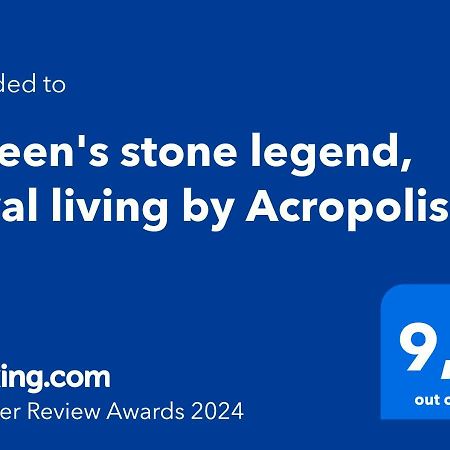 Queen'S Stone Legend, Royal Living By Acropolis Athen Exterior foto